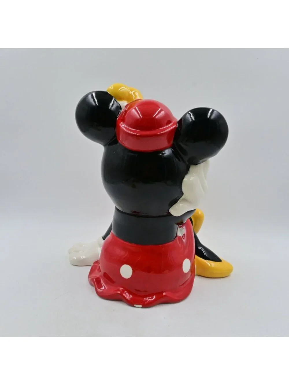 Treasure Craft Minnie Mouse Ceramic Cookie Jar Vintage